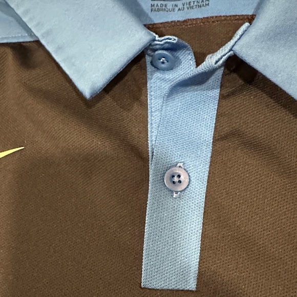 Oklahoma City Thunder | Men. Nike Blue and Black Men's Polo Shirt - Picture 12 of 16